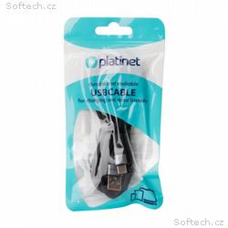 Platinet Nabíjecí Kabel USB-A - USB-C 2,1A, 18W, 2