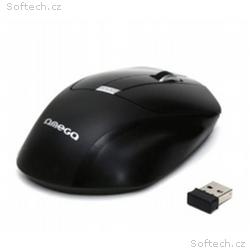 OMEGA MOUSE WIRELESS 1000, 1200, 1600 DPI BLACK