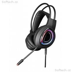 VARR GAMING RGB HEADPHONES 40MM WITH MIC USB 7.1 F