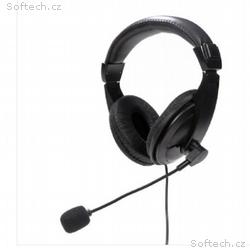 PLATINET FIESTA HEADSET STEREO WITH MIC USB-A DIGI