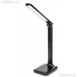 PLATINET stolní lampa LED REMUS 5W, USB nabíječka,