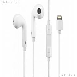 PLATINET FIESTA EARPHONES WITH MIC LIGHTNING WHITE