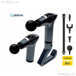 PLATINET MASÁŽNÍ PISTOLE 1500 mAh, 2400-3200 otáče