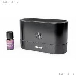 PLATINET FLAME AROMA DIFUZÉR 180ML 4,5W BLACK + 10