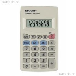 PLATINET SHARP CALCULATOR HANDHELD BOX EL233S