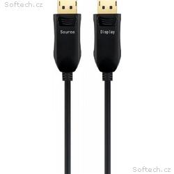 PremiumCord Optický DisplayPort 1.4 přípojný kabel