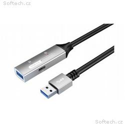 PremiumCord USB 3.2 repeater a prodlužovací kabel 