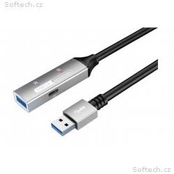 PremiumCord USB 3.2 repeater a prodlužovací kabel 