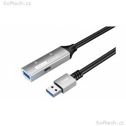PremiumCord USB 3.2 repeater a prodlužovací kabel 