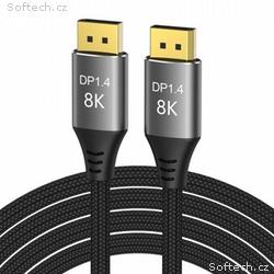 PremiumCord DisplayPort 1.4 přípojný kabel 32,4Gbi