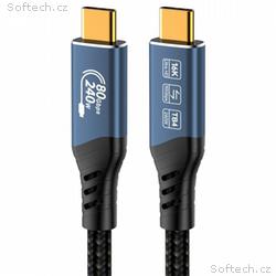PremiumCord USB4 Version2.0 80Gbps 16K@60Hz 240W T