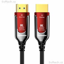 PremiumCord Ultra High Speed HDMI 2.1 optický fibe