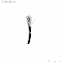 DATACOM FTP drát CAT5E PE 305m box černý OUTDOOR