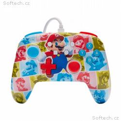 PowerA Vylepšený kabelový ovladač pro Nintendo - S
