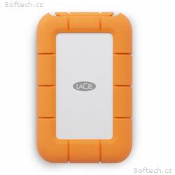 LaCie Rugged, 500GB, SSD, Externí, 2.5", M.2 NVMe,