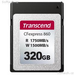 Transcend 320GB CFexpress 860 NVMe PCIe Gen3 x2 (T