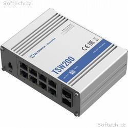 Teltonika PoE+ Unmanaged Switch 8, 10, 100, 1000, 