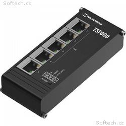 Teltonika TSF000 Průmyslový Flat PoE switch bez ma