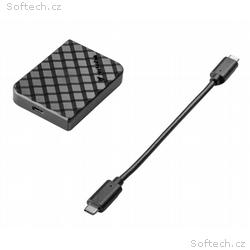 Verbatim Mini Diamond SSD USB 3.2 Gen 2, 512GB čer