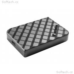 Verbatim Mini Diamond SSD USB 3.2 Gen 2, 1TB černý
