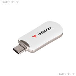 VERBATIM Plectra 512GB USB-C 3.2 Gen 1 bílá