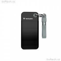 VERBATIM Pocket SSD 1TB, USB-C 3.2 Gen 2, černá, š