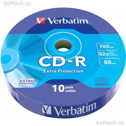 VERBATIM CD-R 700MB, 52x, wrap 10 ks