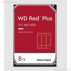 WD RED PLUS NAS WD80EFPX, 8TB, 3.5", 256MB cache, 