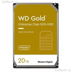 WD Gold Enterprise WD202KRYZ, 20TB, 3,5”, 512MB ca