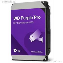 WD PURPLE PRO WD122PURP 12TB, SATA III 3.5", 512MB