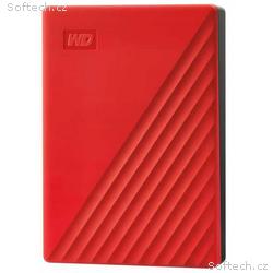 Ext. HDD 2,5" WD My Passport 6TB USB 3.0. červený
