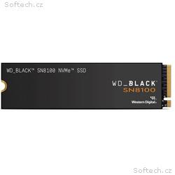 WD BLACK SSD NVMe M.2 2TB PCIe SN8100, Gen5, (R:14