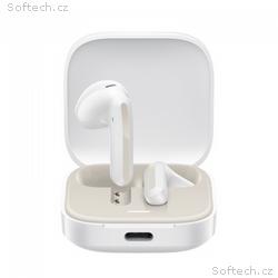 Xiaomi Redmi Buds 6 Active, ANC, BT, Bezdrát, Bílá