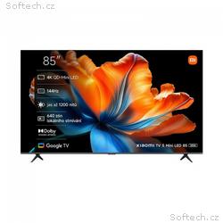 Xiaomi, TV S Mini LED 85 2026, 85", 4K UHD, Šedá