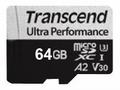 Transcend 64GB microSDXC 340S UHS-I U3 V30 A2 3D T