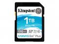 Kingston SDXC karta 1TB Canvas Go! Plus, R:170, W: