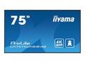 75" iiyama LH7575UHS-B1AG:IPS, 4K, 24, 7, Android 