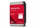 WD Red Pro, 24TB, HDD, 3.5", SATA, 7200 RPM, Červe