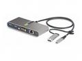 StarTech.com 2-Port USB-C, USB-A Hub with GbE and 