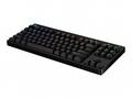 Logitech Pro - Klávesnice - podsvícení - USB - QWE