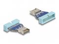 Delock - Interní adaptér USB - 19 pin USB 3.1 head