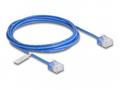 Delock - Patch kabel - RJ-45 (M) krátký do RJ-45 (
