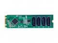 StarTech.com 4-Port M.2 to SATA Adapter Card, M.2 