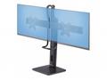 StarTech.com Crossbar Dual Monitor Desk Stand, Dou