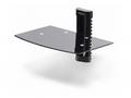 StarTech.com Floating Wall-Mounted AV Shelf, Adjus