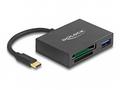 Delock - Čtečka karet (SD, XQD 2.0) - USB-C