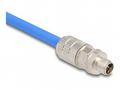 Delock - Sítový konektor - 8 pin M12-X (M) - CAT 6