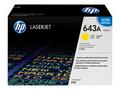 HP 643A Yellow LJ Toner Cart, Q5952A (10,000 pages
