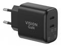 Vision - Sítový adaptér - 65 Watt - 3.25 A - 2 výs