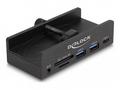 Delock - Rozbocovac - 2 slot card reader, 5 Gbps, 